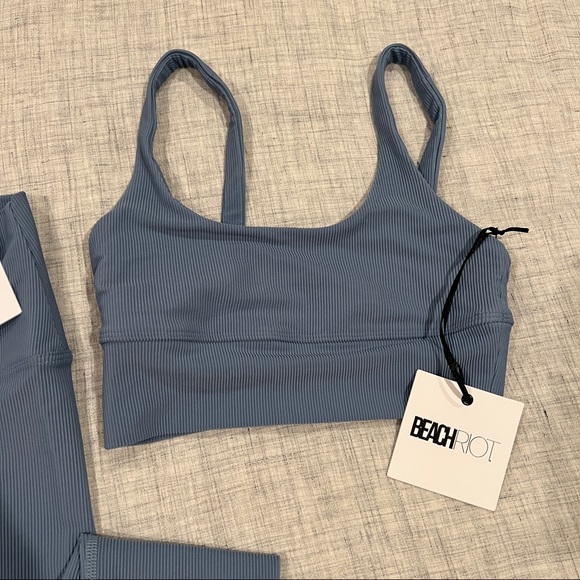COPY - Beach Riot Workout Set Slate S/XS - Picture 8 of 11